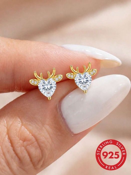 ジュエリー レディース イヤーアクセサリー ピアス 雪の結晶デザイン キラキラ 普段使いジュエリー レディース 6,268円