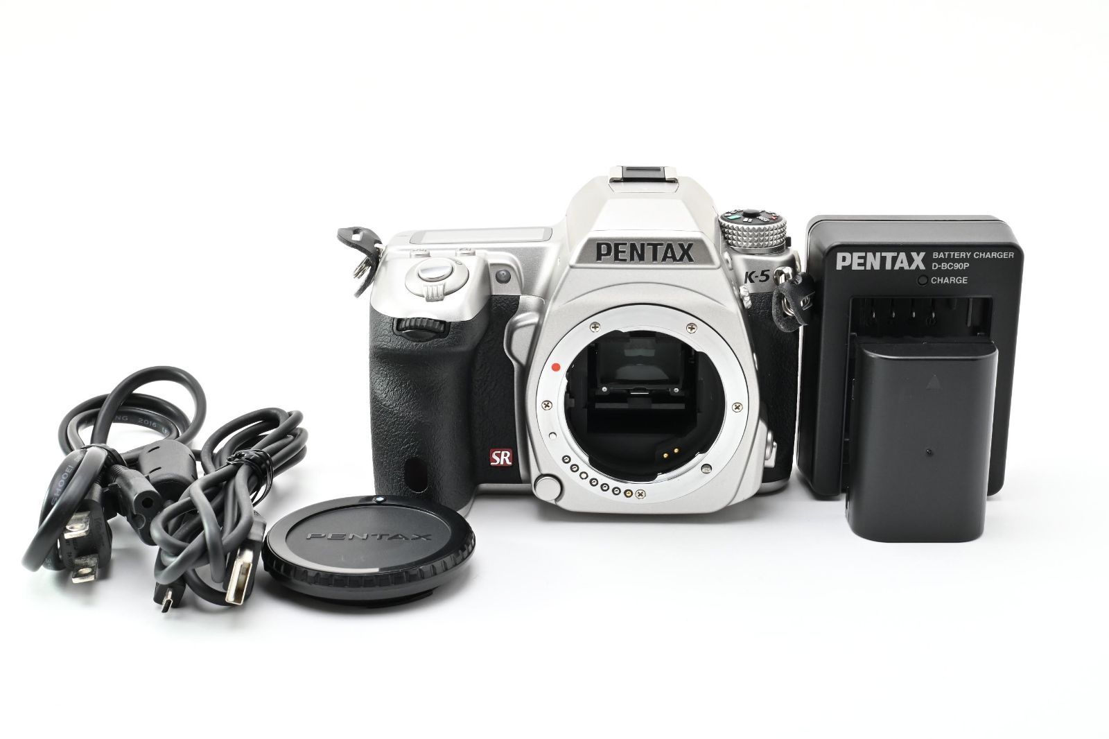 ★極上品★ ペンタックス PENTAX K-5 Silver Special Edition ボディ 《ショット数13727回・希少・世界限定1500セット》 #A607185