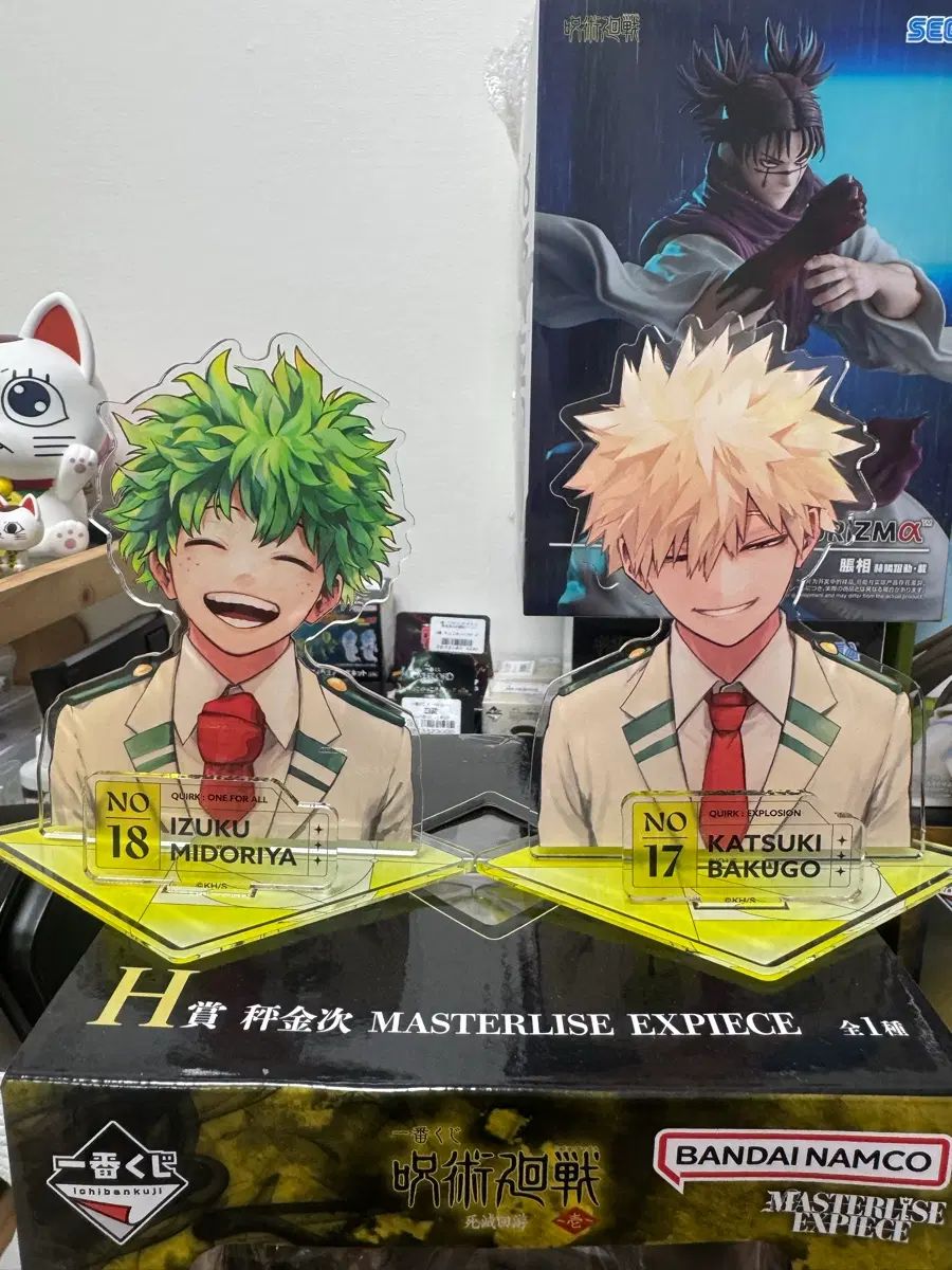 僕のヒーローアカデミア ヒロアカ ミドーリ 爆豪 勝己 アクリルスタンド SET セットで出品