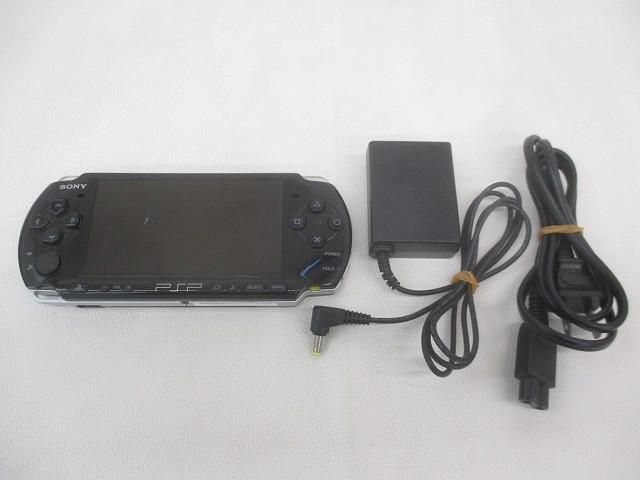 訳あり ゲーム PSP 本体 PSP3000 ピアノブラック 充電器付き