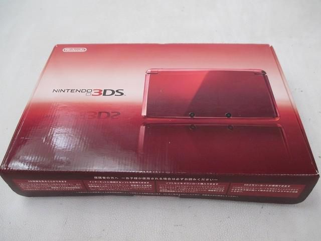 中古品 ゲーム ニンテンドー3DS 本体 CTR-001 フレアレッド 動作品 箱・説付き 16,875円