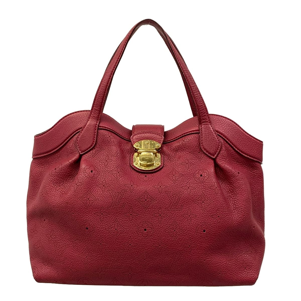 LOUIS VUITTON(ルイヴィトン) ハンドバッグ マヒナ シールスPM M93817 グルナ レザー