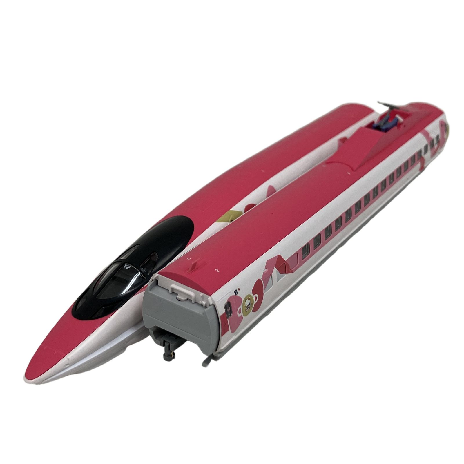 TOMIX 98662 JR 500 7000系 山陽新幹線 (ハローキティ新幹線) 8両セット Nゲージ 鉄道模型 中古 O11420851