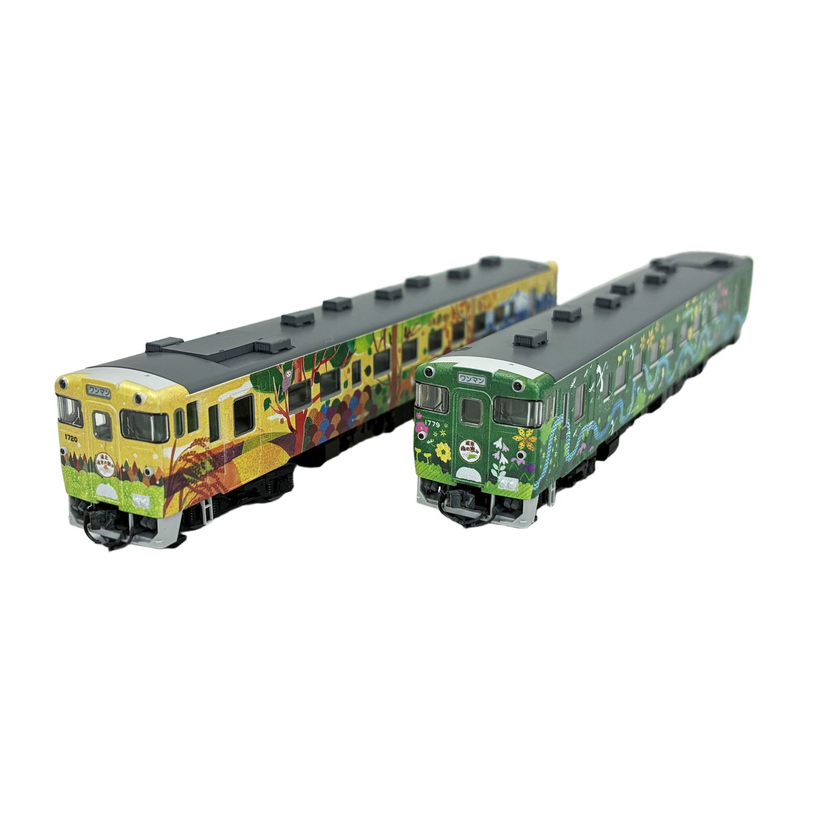 TOMIX 98077 JR キハ40 1700形 ディーゼルカー 道北 流氷の恵み・道東 森の恵み 2両セット 鉄道模型 Nゲージ 中古 良好 W11480606