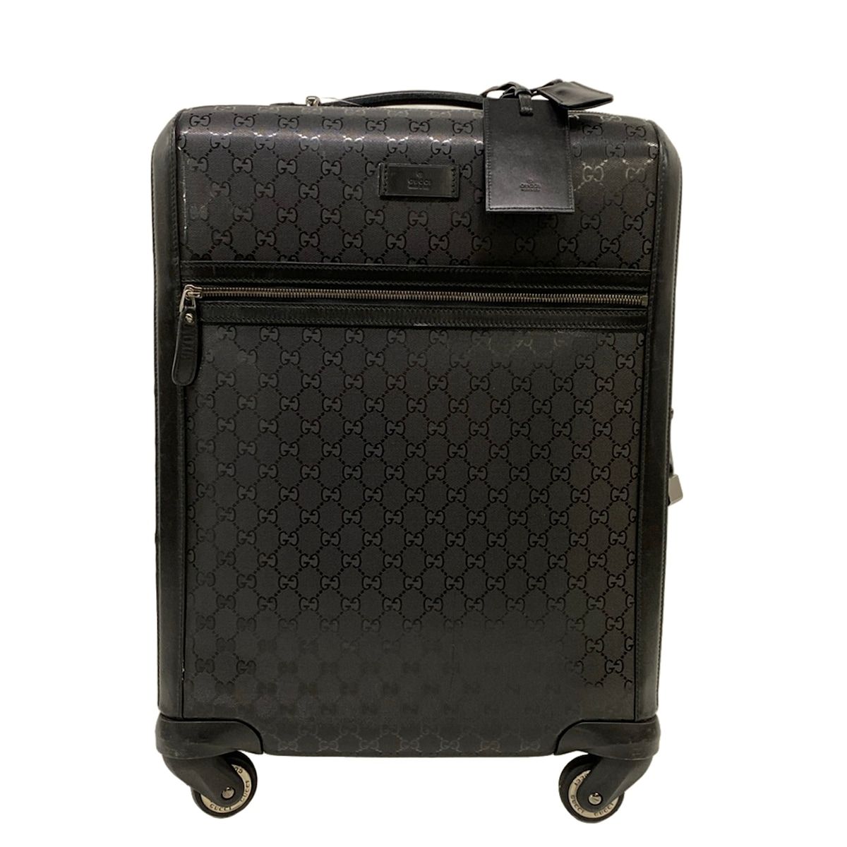 GUCCI(グッチ) キャリーバッグ インプリメ 293909 黒 TSAなし/本体ダイヤルロックなし レザー 70,345円