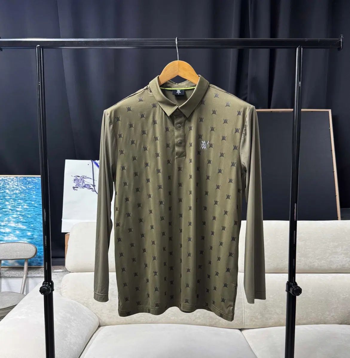 メンズ ANEW SWING カラーTシャツ