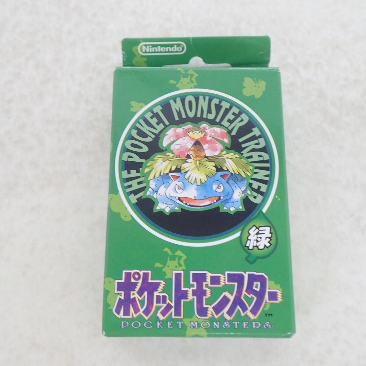 任天堂 ポケットモンスター トランプ 緑 ポケットモンスター - メルカリ