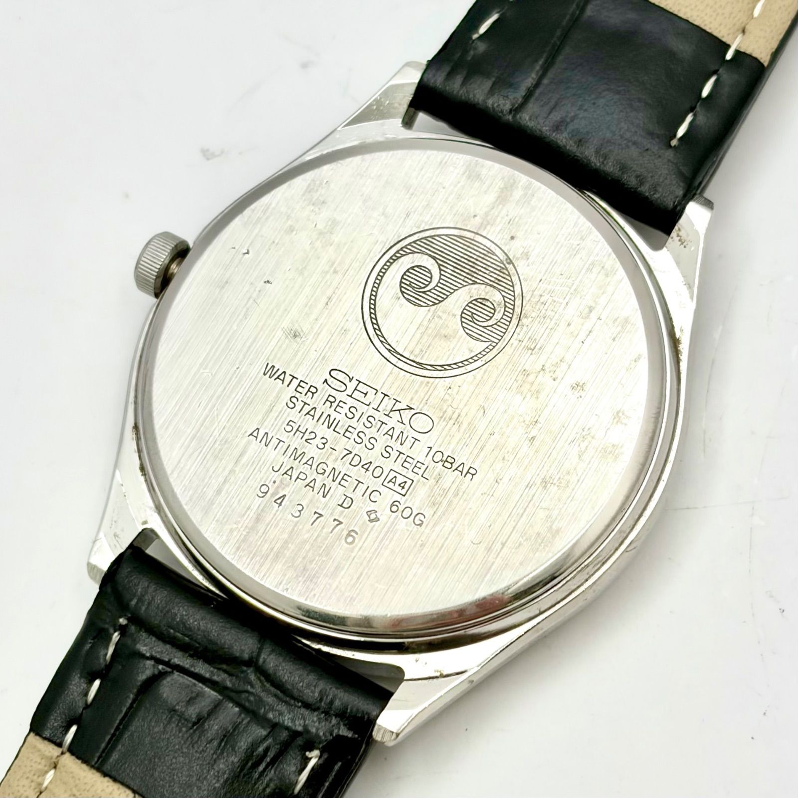 新品電池】SEIKO セイコー Chronos クロノス メンズ 腕時計 シルバー 