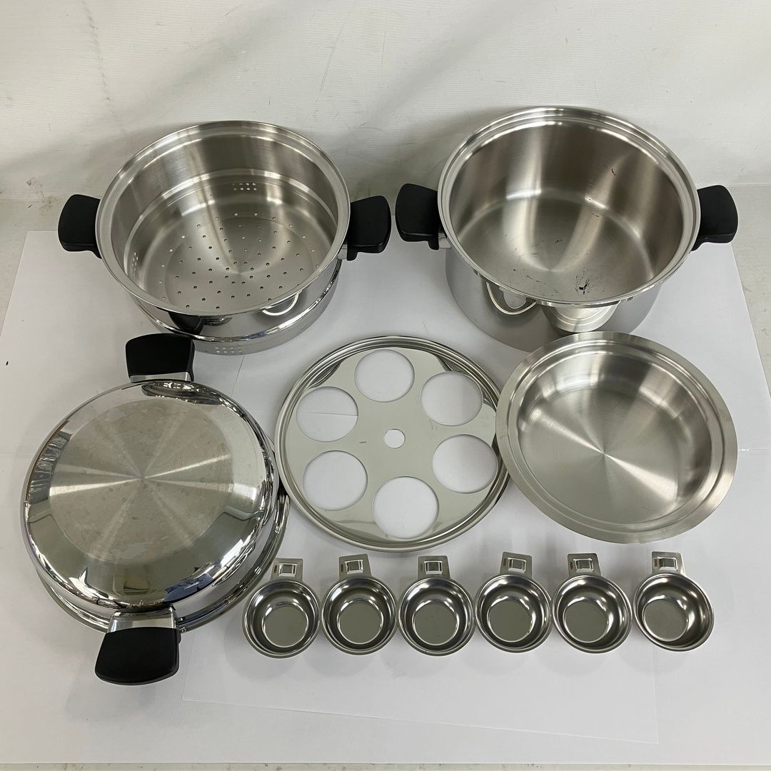 Amway クイーン クックウェア 21ピースセット 中古 Y11546473