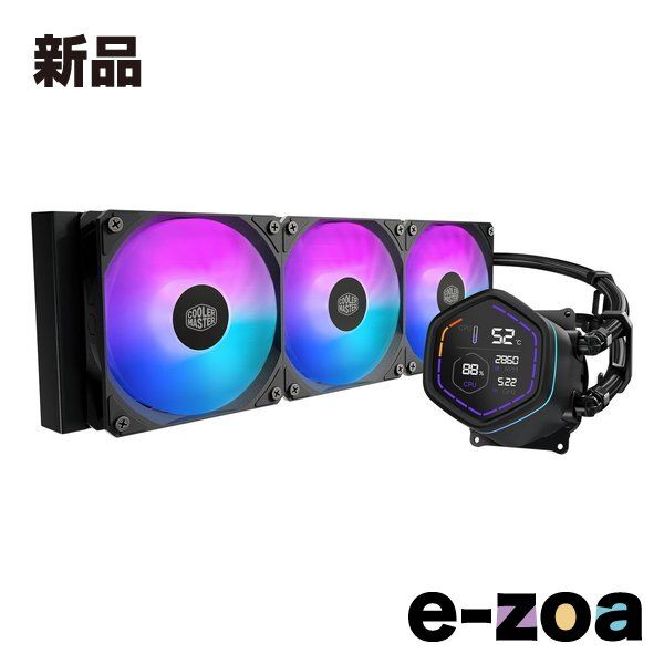Cooler Master クーラーマスター ML Core Nex Digital 360 Black ARGB MLX-D36M-A18PA-RD (2676692)