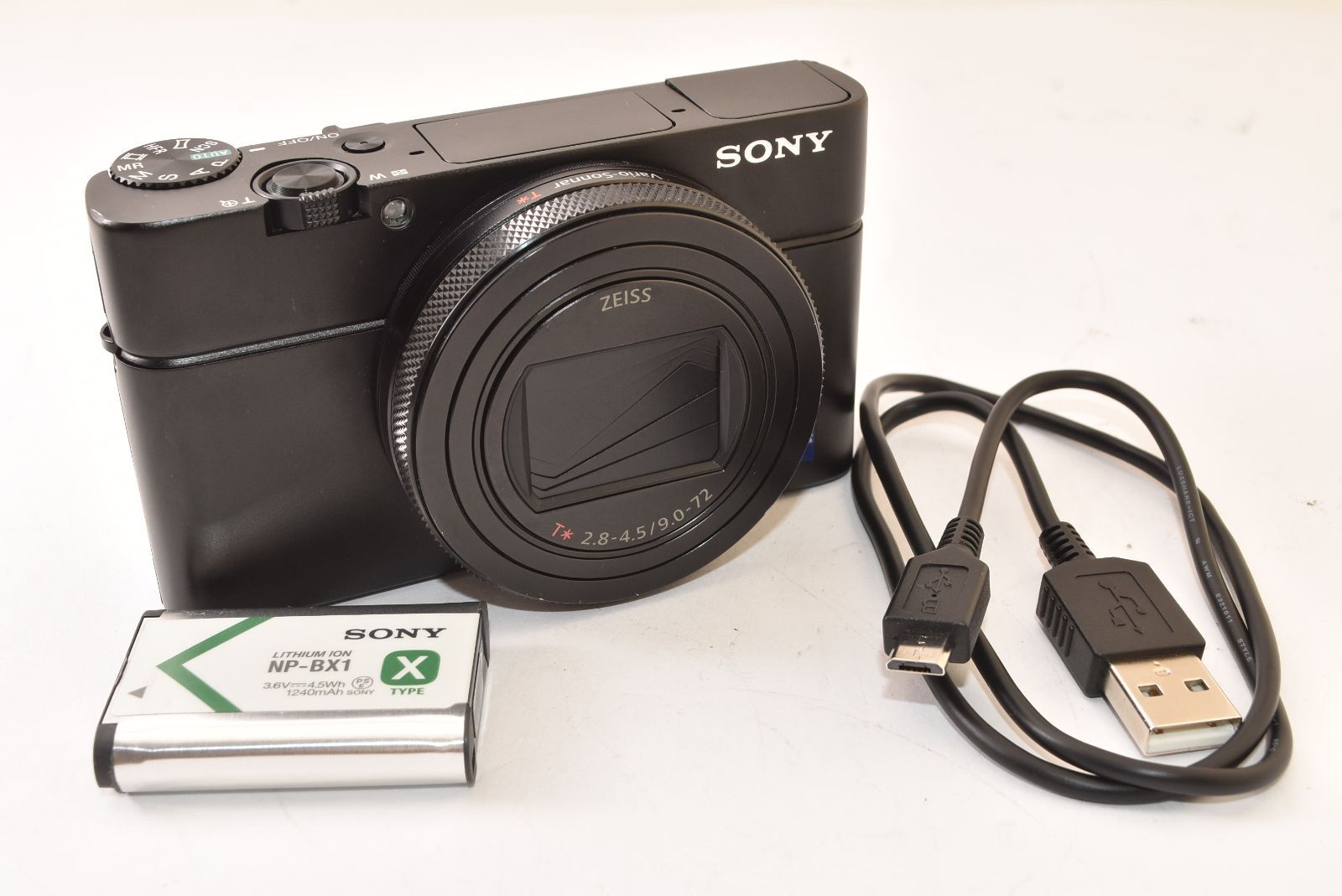 Junk Sony Cyber-shot RX100VII DSC-RX100M7 compact digital camera J2608082