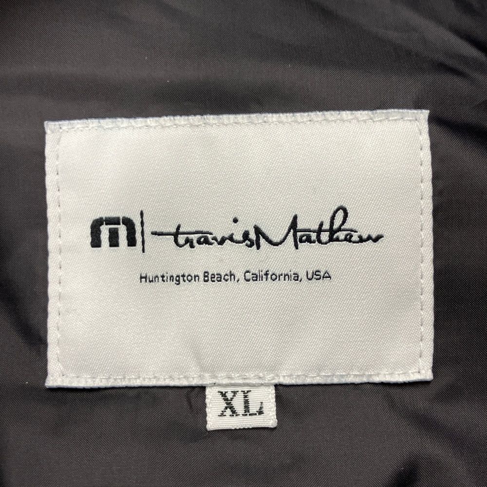 サイズ：XL TRAVIS MATHEW トラビスマシュー 7AI030 裏起毛 ダウン ジップジャケット ネイビー系 [240101761935] ゴルフウェア メンズ ストスト