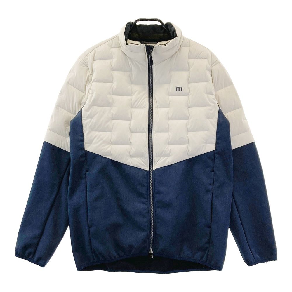 サイズ：XL TRAVIS MATHEW トラビスマシュー 7AI030 裏起毛 ダウン ジップジャケット ネイビー系 [240101761935] ゴルフウェア メンズ ストスト
