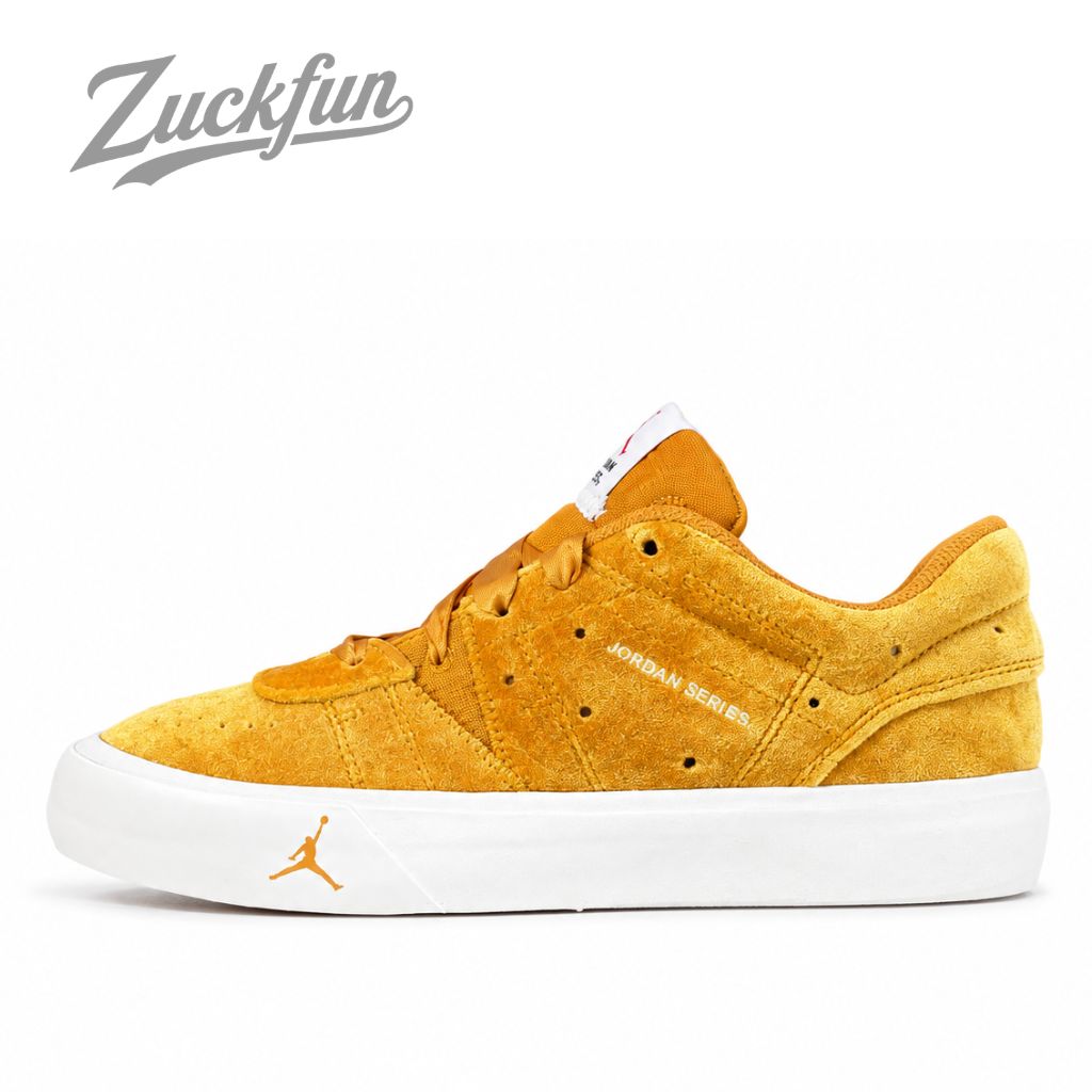 NIKE AIR JORDAN SERIES 05 SE LOW GOLD VELVET エア ジョーダン シリーズ ロー カット ゴールド ベルベット イエロー ホワイト 白 レディース ナイキ スニーカー 23.5 cm U11308