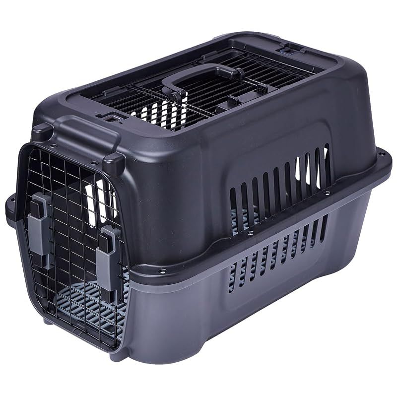 【新品】 ペティオ (Petio) 犬猫用キャリー ２ドア タフハウスキャリー ブラック M 6,612円