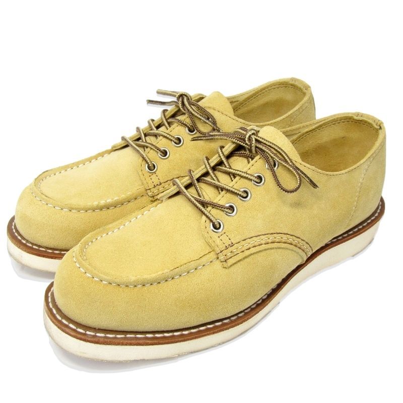 美品 REDWING レッドウィング US9D 27cm クラシックモック オックスフォード 8079 スエード ホーソーン アビレーン ラフアウト 35005857
