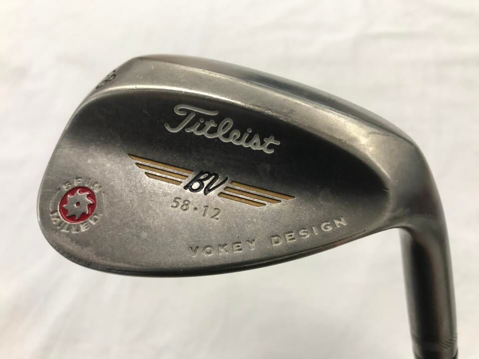 Titleist Beau Case Spinmilled 2009 Black Ni 58 Degrees Dynamic Gold WEDGE Flex Wedge Used Golf Doe! NEXT Saitama Mimuro Store [shortest same day shipping]