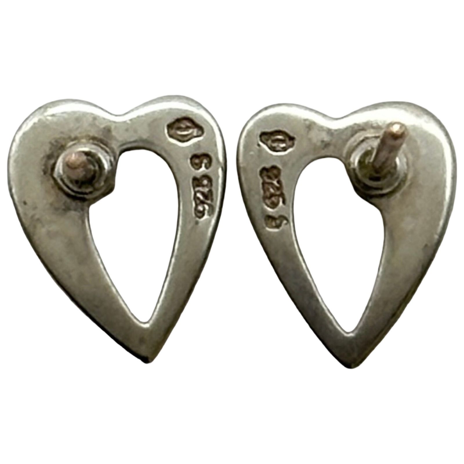 ジョージジェンセン ピアス ハート シルバー 925   ジョージジェンセン GEORG JENSEN アーティスト・ハート ピアス