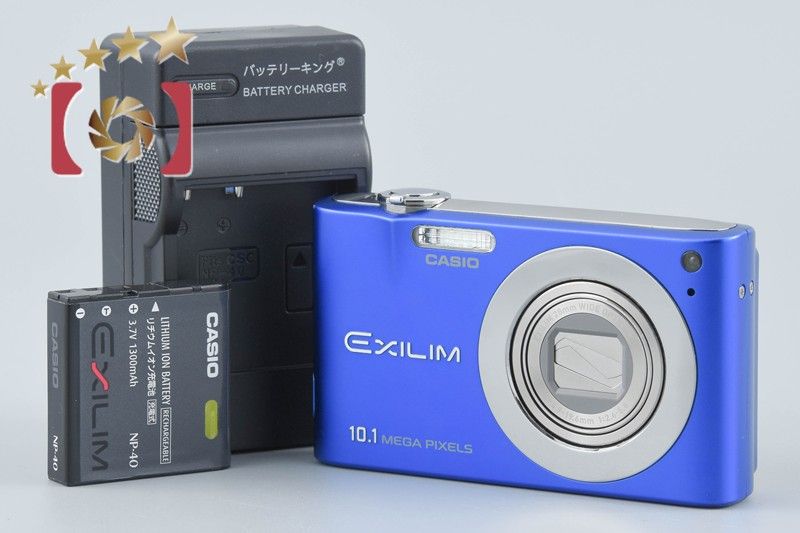 [Used] Casio Casio EXILIM EX-Z100 blue compact digital camera