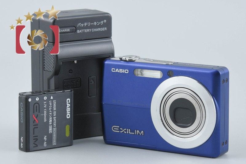 [Used] Casio Casio EXILIM EX-Z500 blue compact digital camera