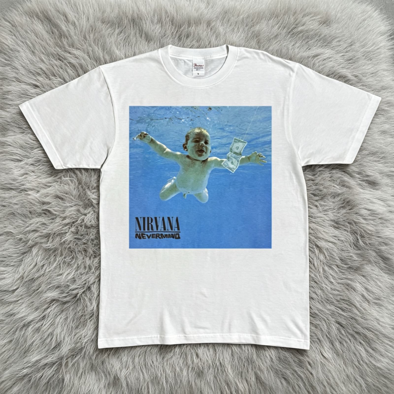 半袖 ネバー マインド バンドtシャツ ニルヴァーナ NIRVANA NEVERMIND
