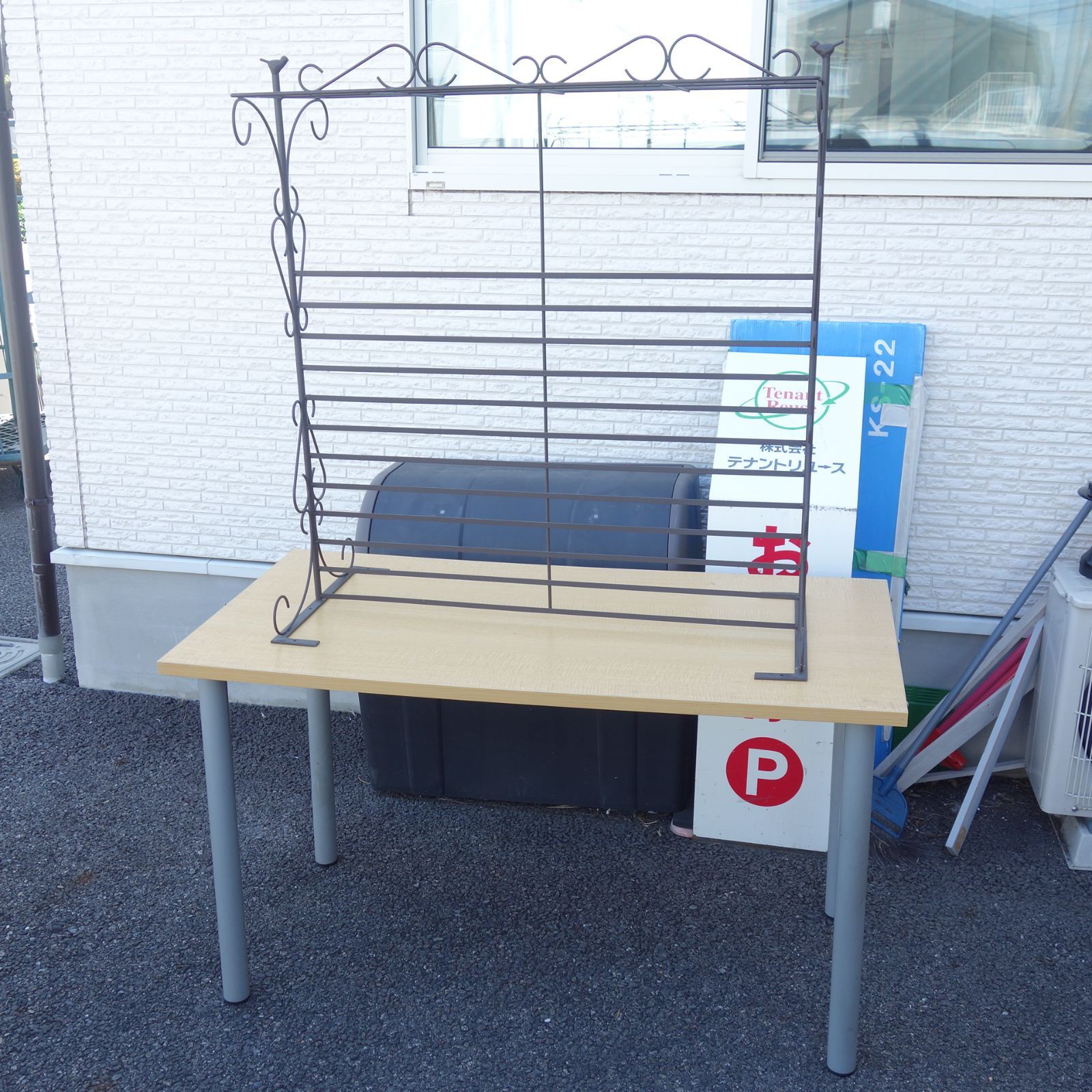アクセサリースタンドとテーブルセット スチール 卓上型 ジュエリースタンド ショーケース ディスプレイ アパレル 雑貨 什器 店舗 M397 14,288円