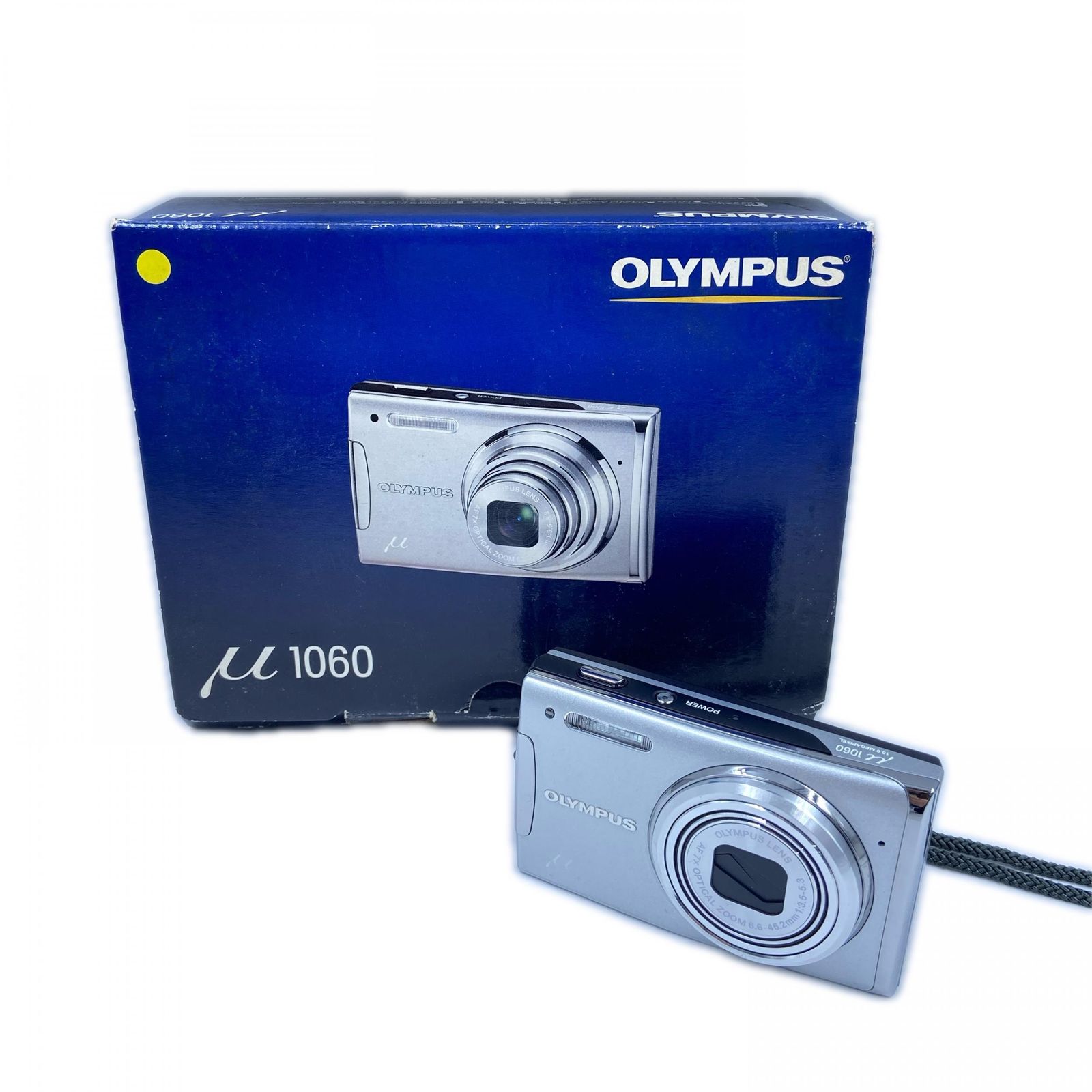 8G004OLYMPUS Olympus 6.6-46.2 mm 1:3.5-5.3 μ1060 digital camera silver used [common]