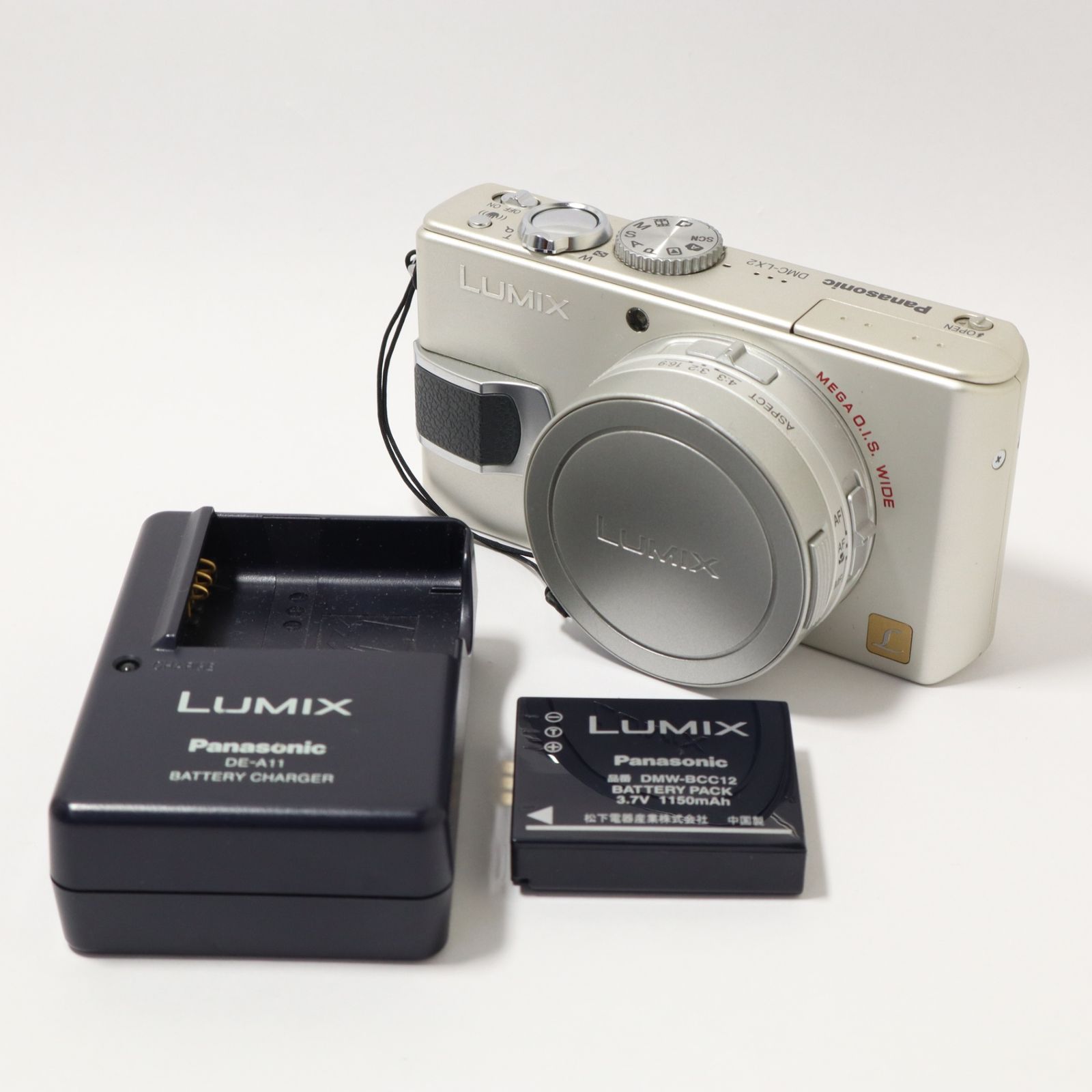 Panasonic LUMIX DMC-LX2 Operation Confirmed Digital Camera Compact Camera Cond.
