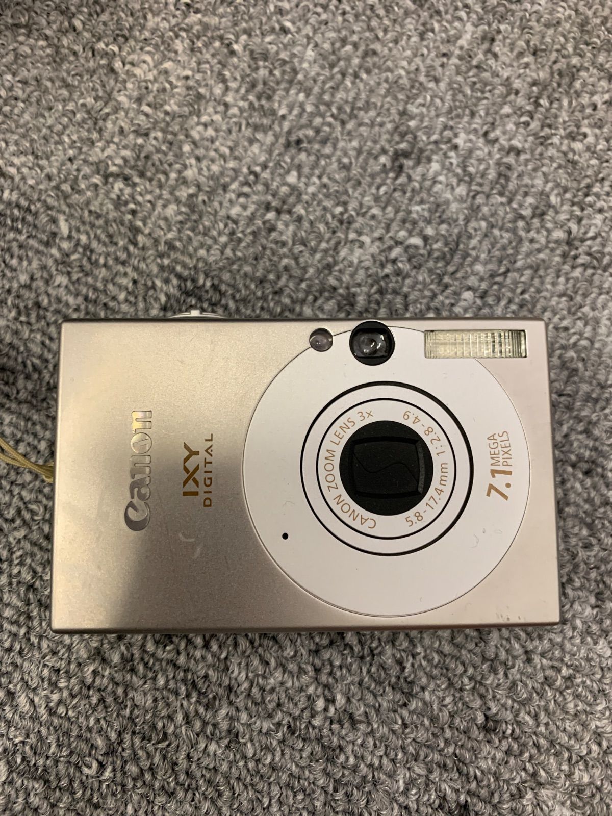 + [Electrification Operation Unconfirmed] Canon Canon IXY DIGITAL 10 Compact Digital Camera Silver 7.1 Megapixel [Camera 3] [5]