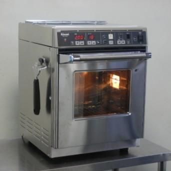 (代引不可)2010年製 リンナイ RCK-10AS LPガス 高速 オーブン W470D645H586mm 22L 100V 9.5mmゴムホース接続 35kg プロパン 60,500円