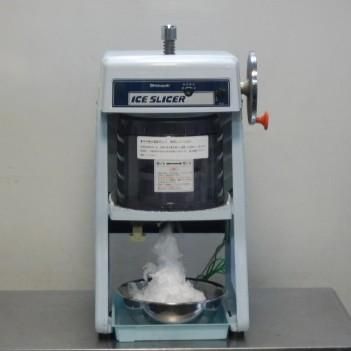 2018年製 中部 初雪 HF-300P2 ブロックアイススライサー 電動 かき氷機 100V W42D34H72cm カキ氷 カキ氷機