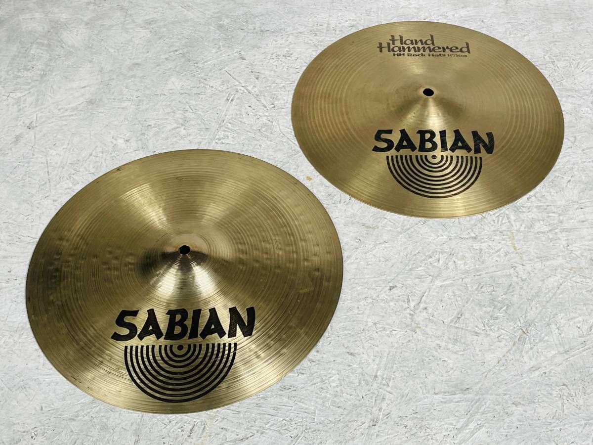 中古 SABIAN HH Rock Hats 14