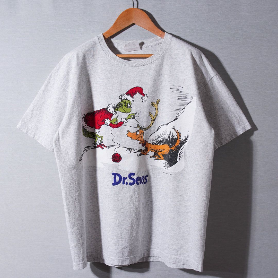 90s USA製 1994年製 Dr. Seuss ドクター スース Tシャツ L 相当 90s USA製 1994年製 Dr. Seuss ドクター スース Tシャツ L 相当