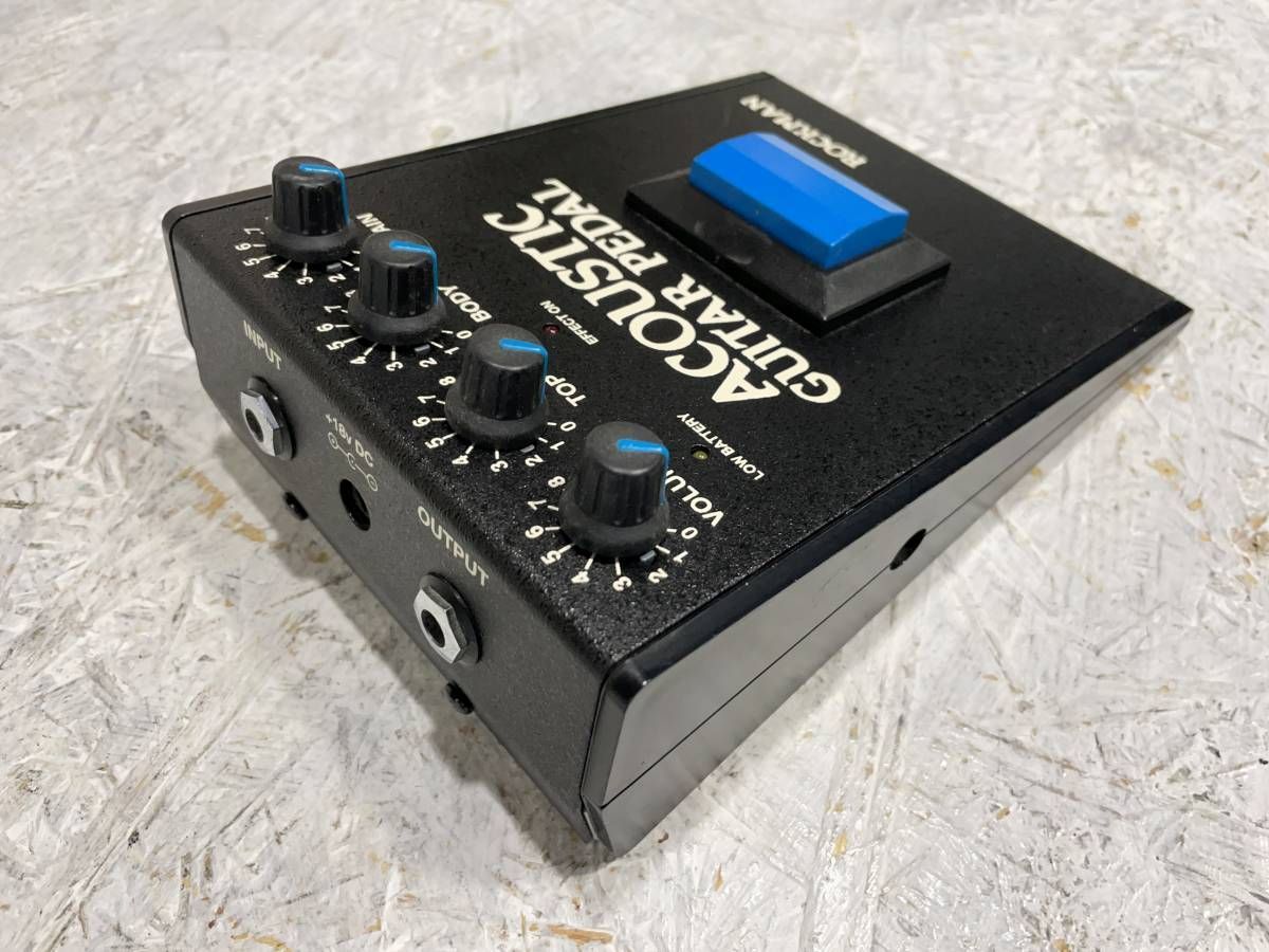 ROCKMAN ACOUSTIC GUITAR PEDAL ジャンク (u85800)