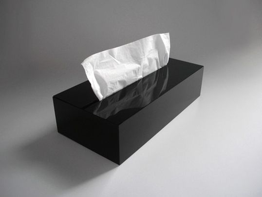 ティッシュボックス ティッシュケース AIR FRAME IDIOM TISSUE（ブラック）受注生産 アクリル リビング ダイニング 寝室 ギフト プレゼント 独特な表現形式 数学的 建築的 技術 芸術作品 構造 コンマ単位の寸法 角度の調整 一見無垢の塊
