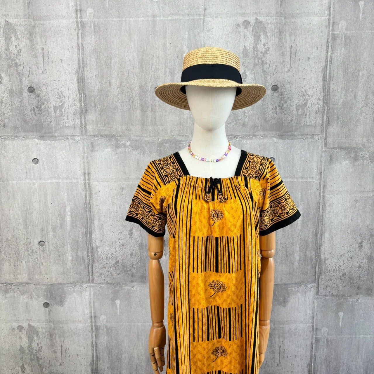 African batik dress アフリカンバティック ワンピース | vitamin 