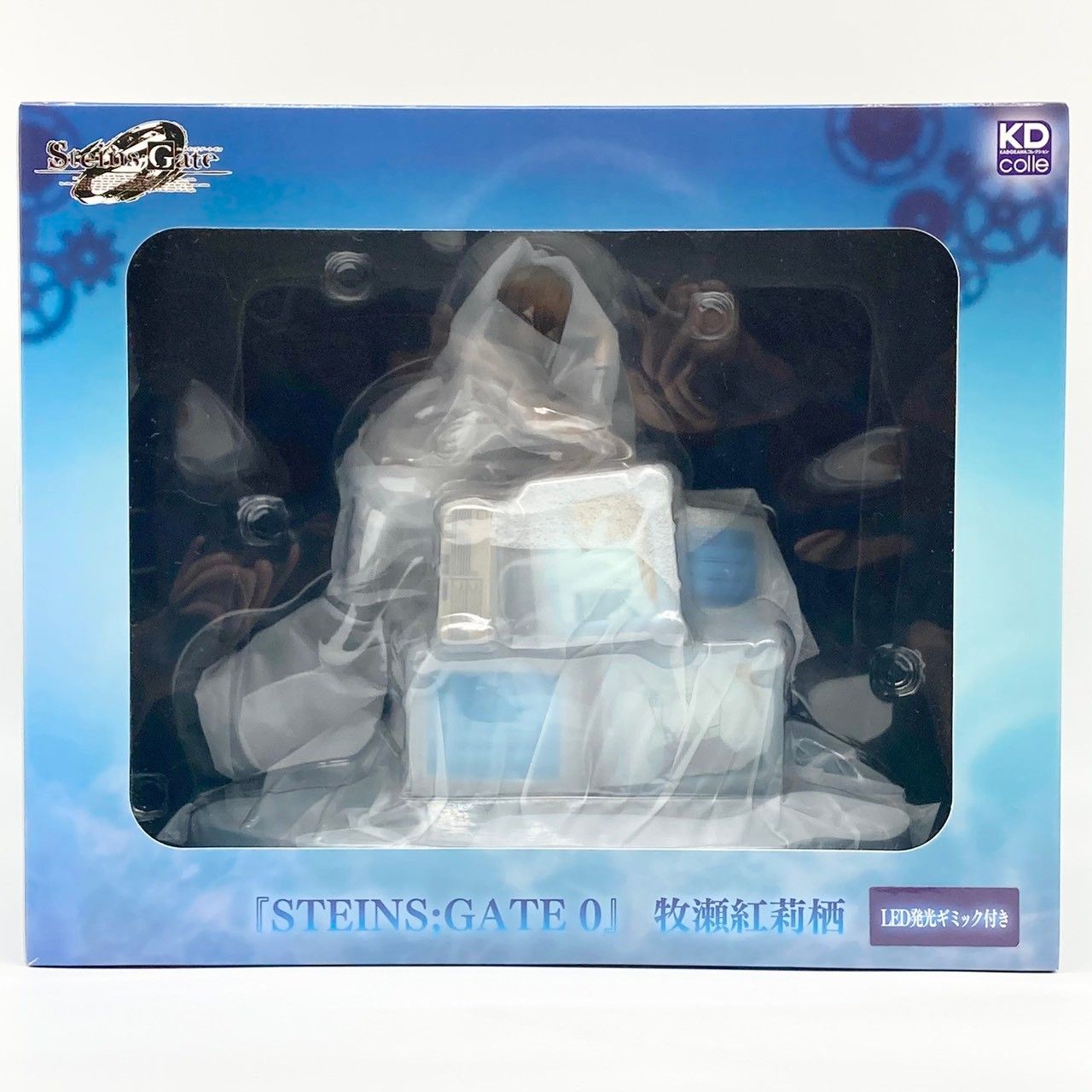 [미개봉] KDColle Steins GATE 0 마키세 쿠리수 (LED 조명 포함) 기믹 1/7 스케일 완제품 피규어 #nm