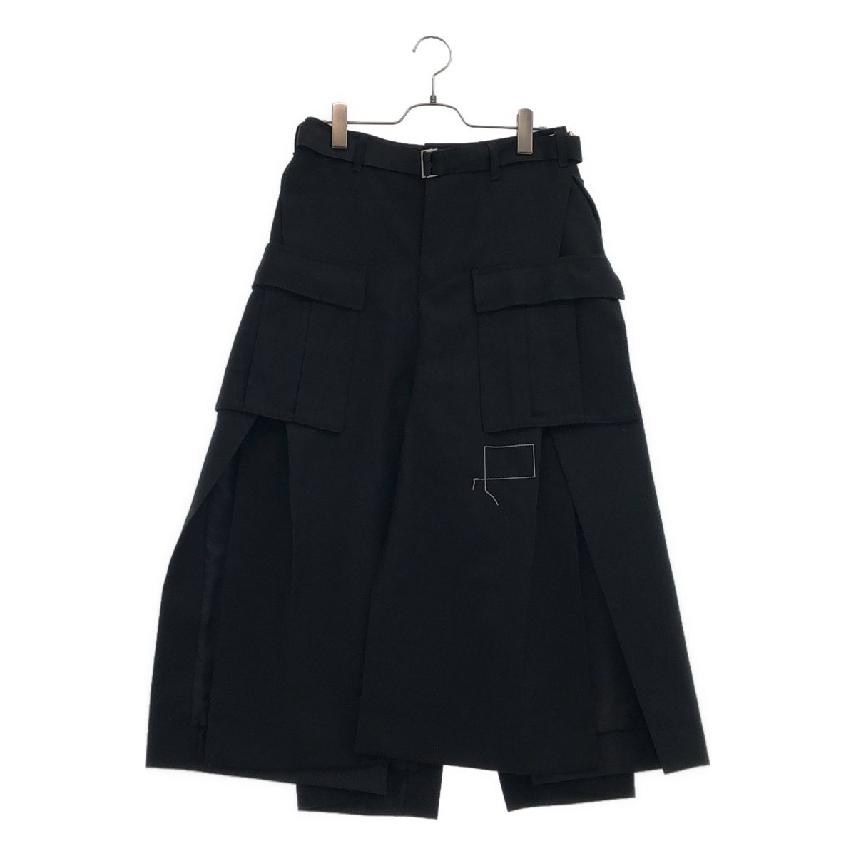 美品】 sacai / サカイ | 2025SS | × WTAPS / Cotton Back Satin Skirt
