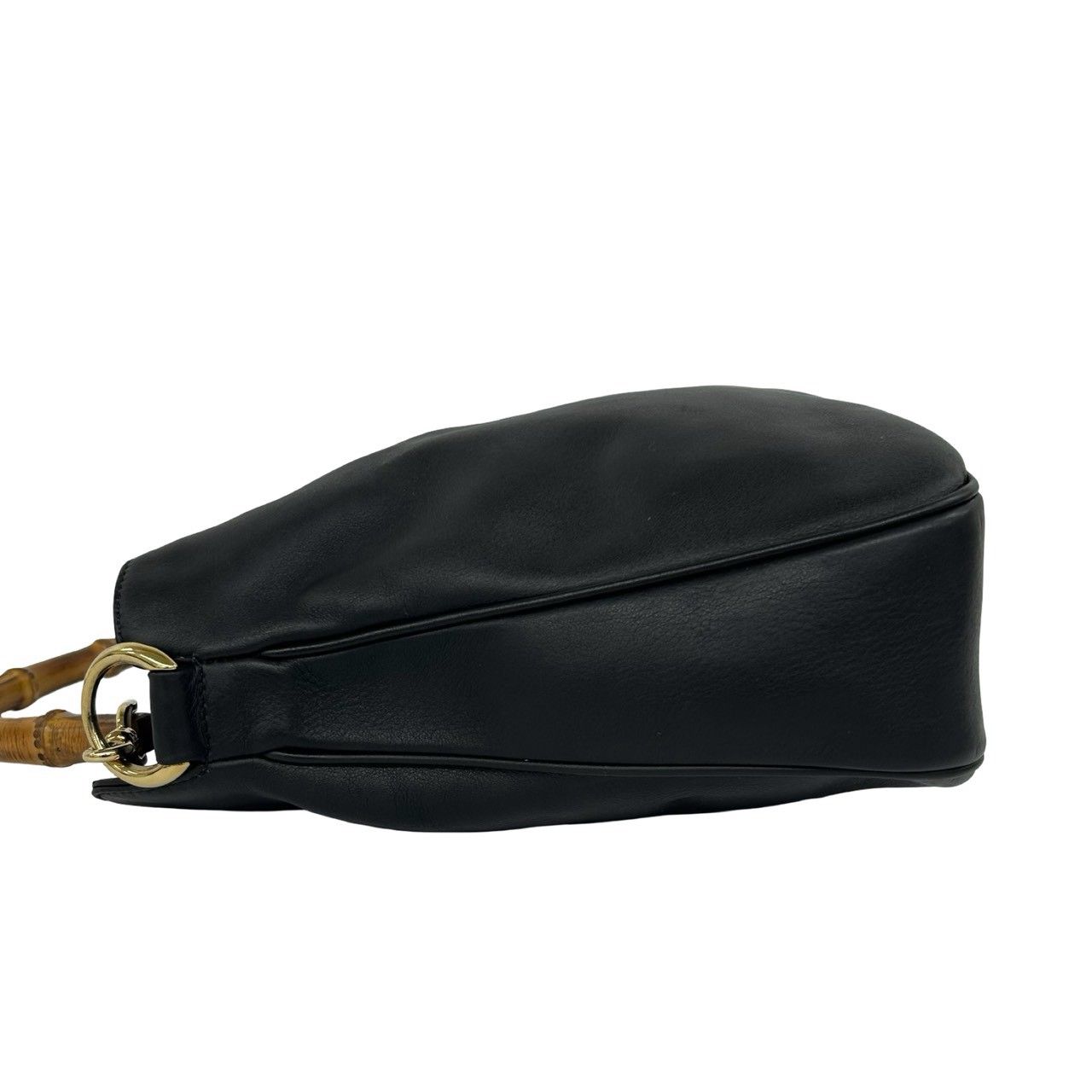 極 美品 GUCCI グッチ オールドグッチ ヴィンテージ バンブー レザー