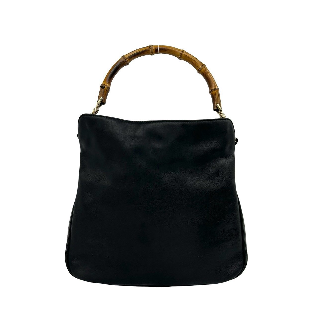 極 美品 GUCCI グッチ オールドグッチ ヴィンテージ バンブー レザー