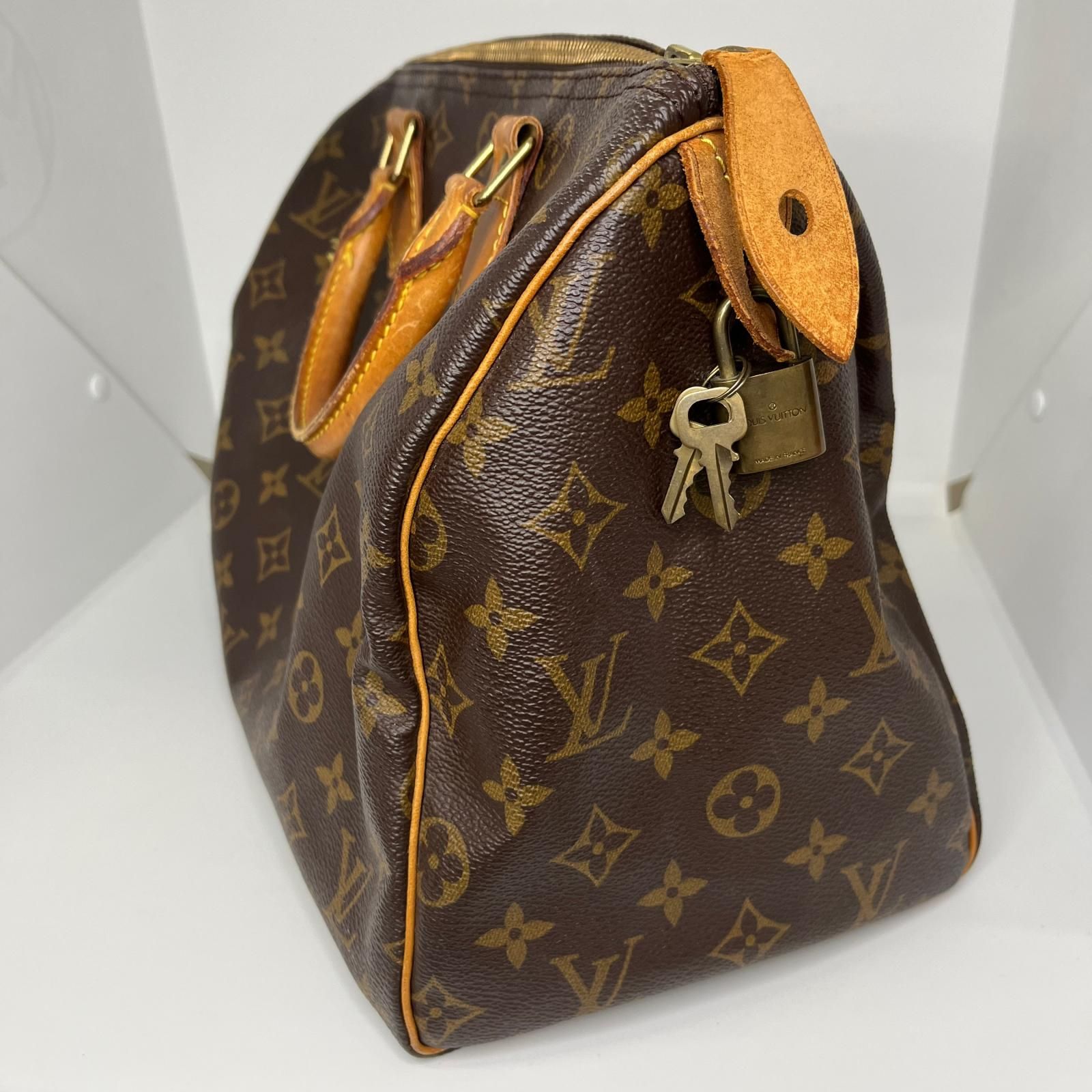 LOUIS VUITTON ルイヴィトン モノグラム スピーディ30 ボストンバッグ