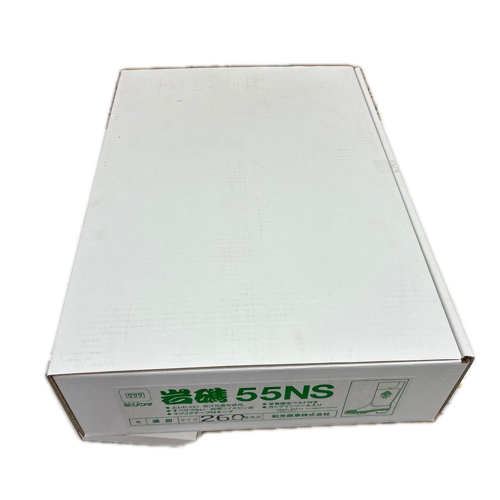 釣り用品 釣り小物 岩礁 長靴 55NS 未使用品(S)