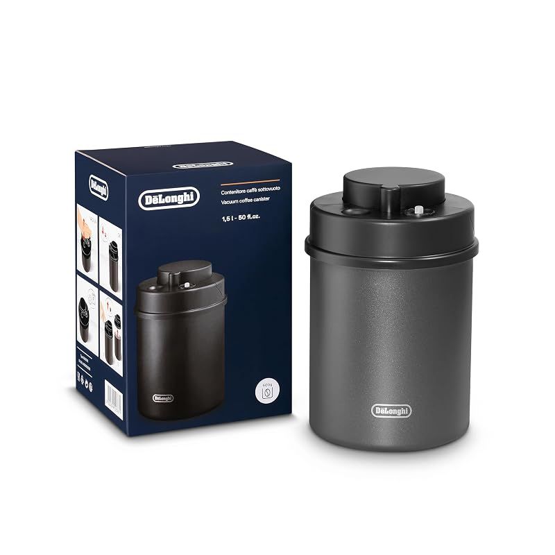 【新品】 デロンギ コーヒー豆 プレス式 真空キャニスター ステンレス製 DLSC071 0 7,758円