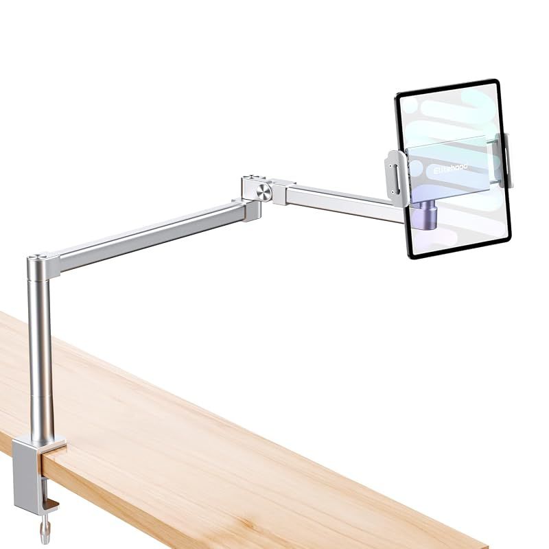 【新品】 Elitehood 28 インチロングアーム iPad アーム デスクマウント iPad スタンド タブレットスタンド 0