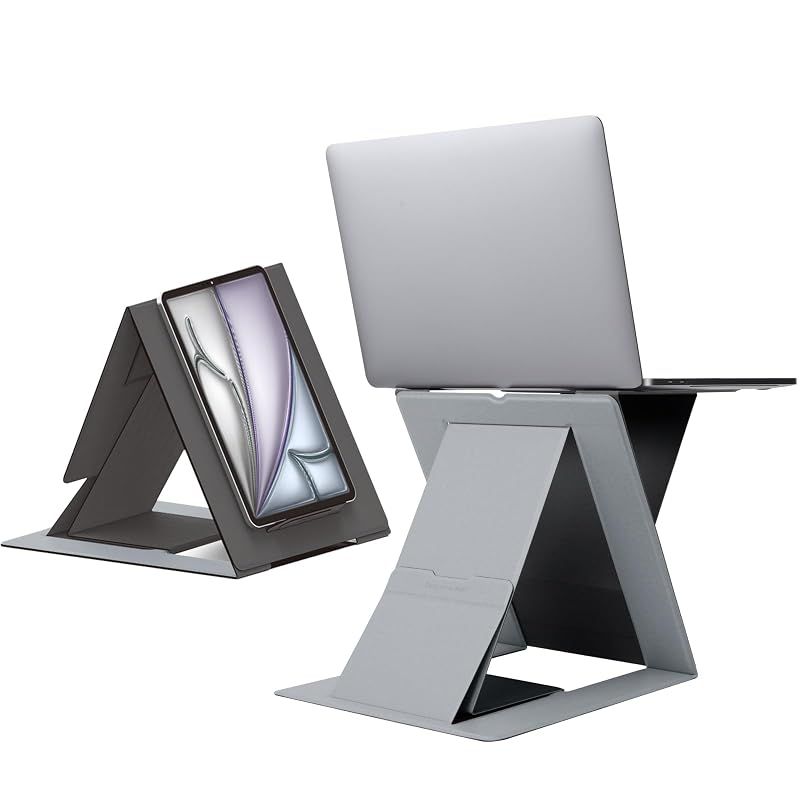 【新品】 MOFT Z【公式直営店】ノートパソコンスタンド ノートPCスタンド PCデスクワークに対応 お手軽にスタンディングワークを実現 テレワークや在宅勤務に最適 折りたたみ 収納時の薄さ1.5cm 耐重10kg 軽量890g 多角度調節 簡単に切替可 1