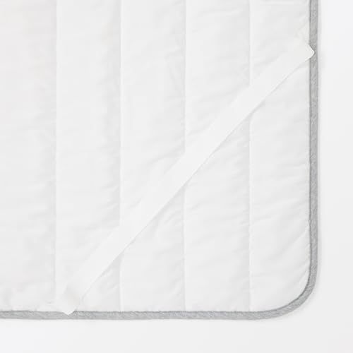 寝具 ★新品★無印良品 ひんやり綿 敷パッド／シングル 100×200cm・グレー 76196365 56051650