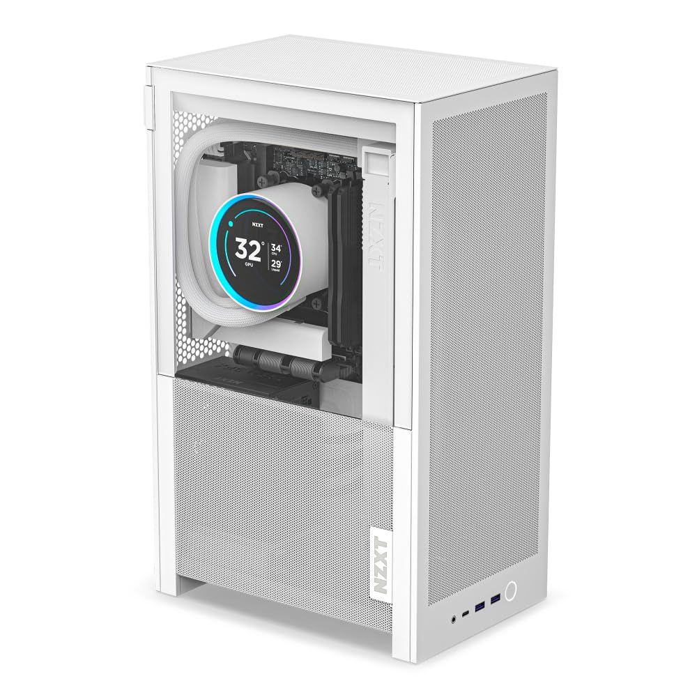 新品 NZXT H2 Flow White ミニタワー型PCケース CI-H21FW-01 CS9764 18,917円