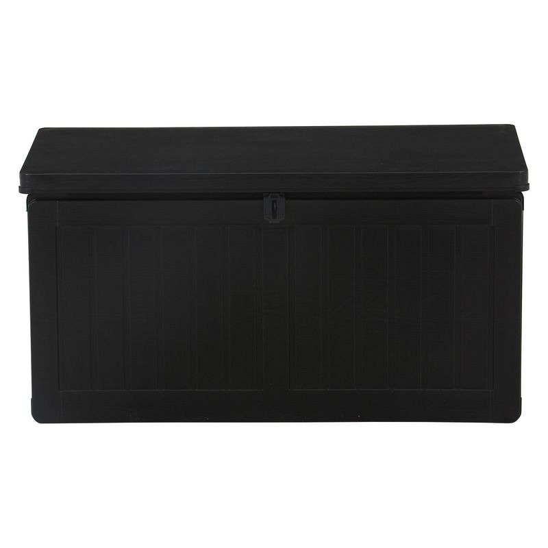 収納BOXベンチ BK 190L (38356) ガーデンチェア 屋外 庭 ベランダ おしゃれ シンプル 家具 インテリア 不二貿易