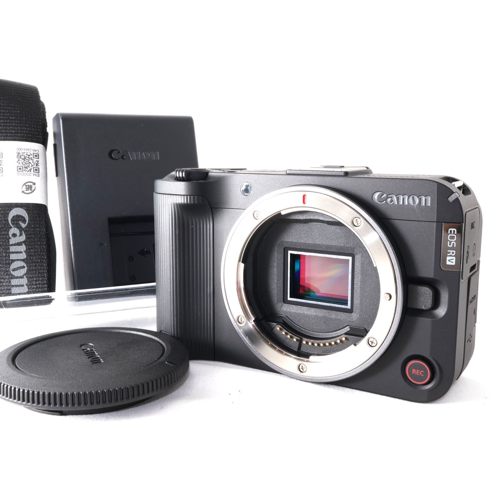 [Good Condition]《1000 Shots or Less》Canon Digital Single-lens Camera EOS R50V BODY (no lens) /Black/Approx. 370 g