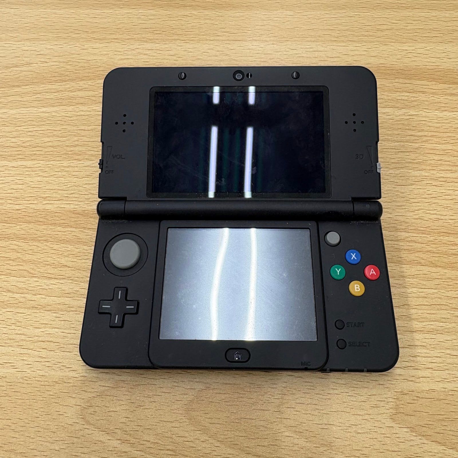 ☆ [Operation Unconfirmed] Nintendo New Nintendo 3DS LL Main Unit Black Black No Charger [Game Software Game Console] [10]